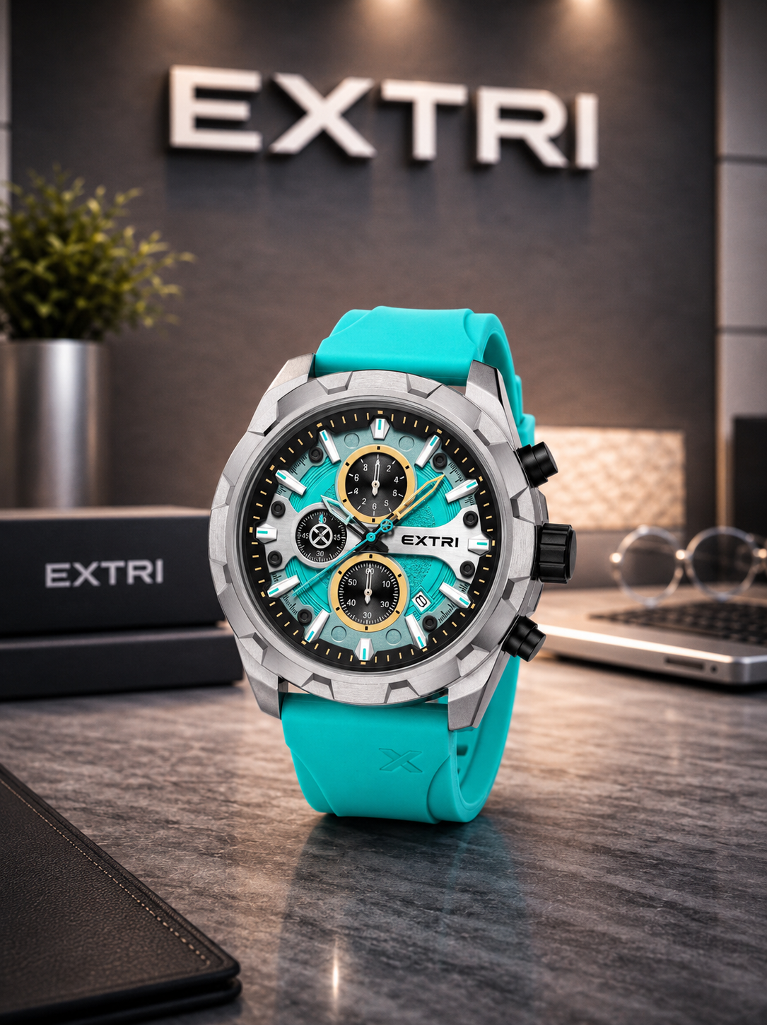 Extri X-6077 Chronograph