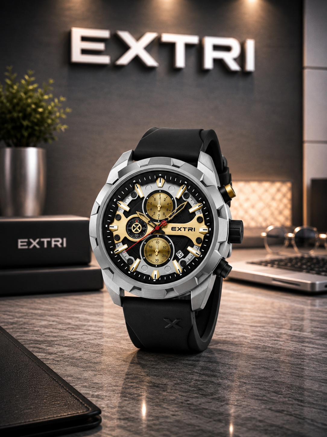 Extri X-6077 Chronograph