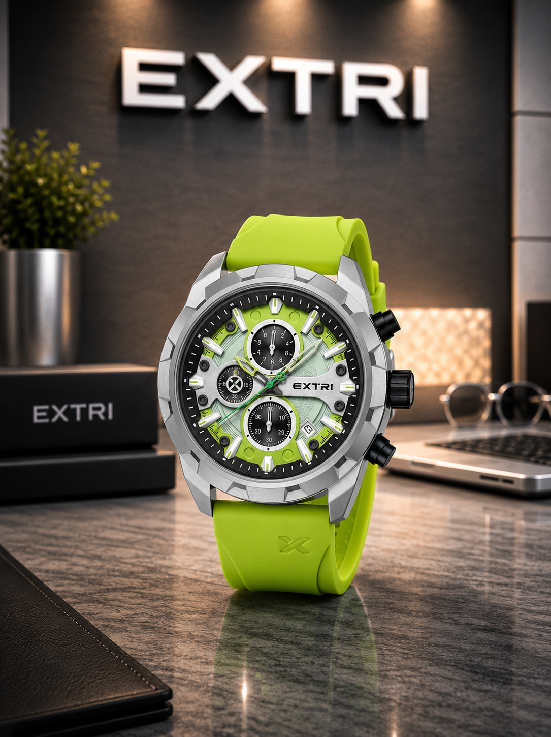 Extri X-6077 Chronograph