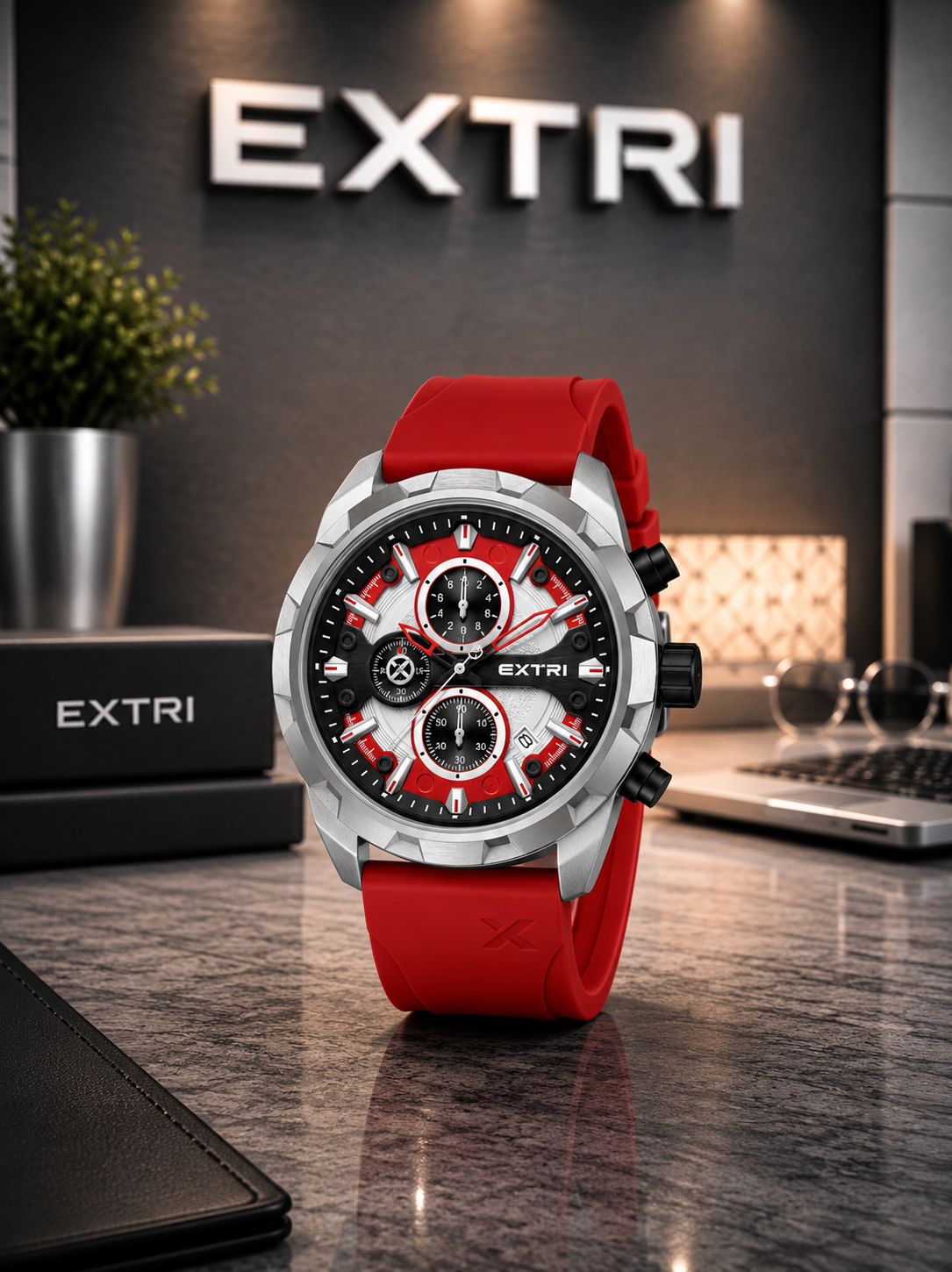 Extri X-6077 Chronograph